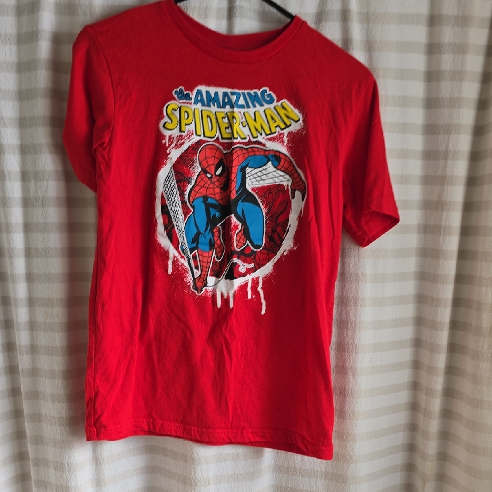 Marvel Red "The Amazing Spider-Man" Short Sleeve Tee
